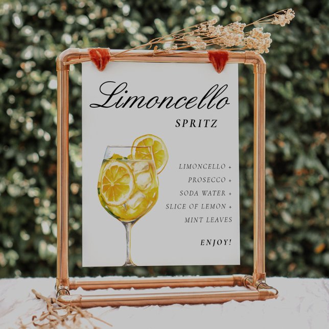 Limoncello Spritz Sign Signature Drink (Creator Uploaded)