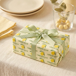Limoncello Wrapping Paper