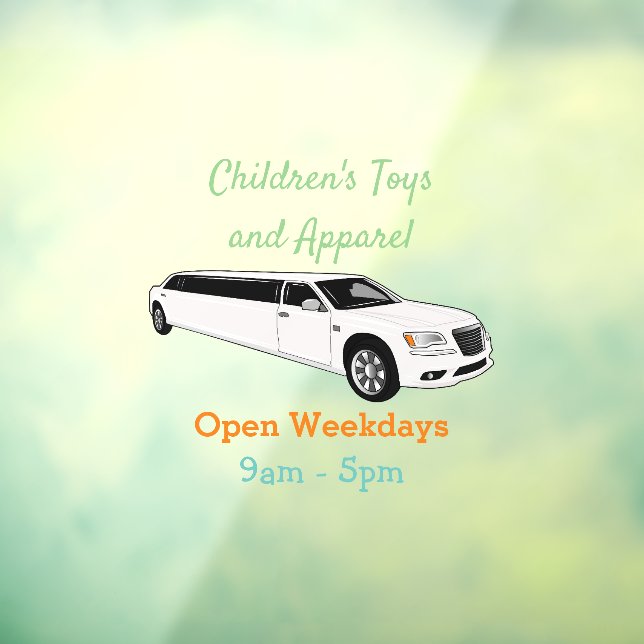 Limousine cartoon illustration (Sheet 3)