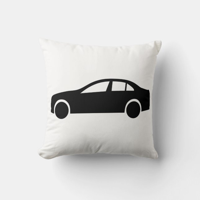 Limousine Silhouette Cushion (Front)