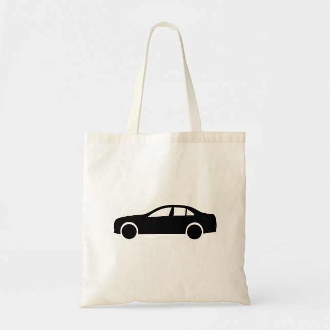 Limousine Silhouette Tote Bag (Front)