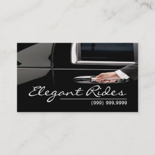 Limousines Limo Car Services Driver Business Card
