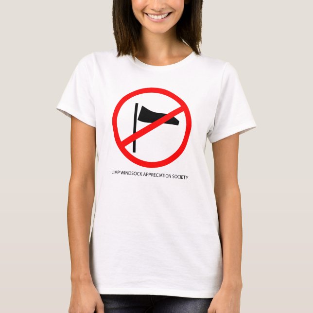 Limp Windsock Appreciation Society Ladies T Shirt (Front)