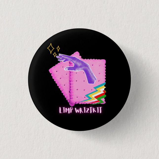 Limp Wristkit 3 Cm Round Badge (Front)