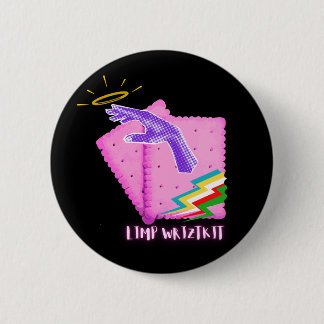 Limp Wrizket 6 Cm Round Badge