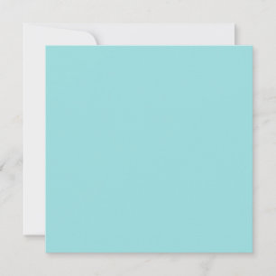Limpet Shell Blue Green Spring Season Solid Colour Card
