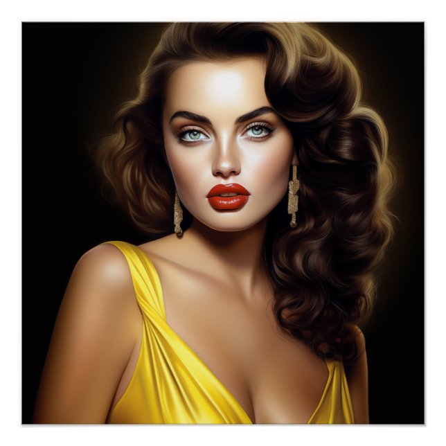 Lina - Super Model Latina!  Poster (Front)