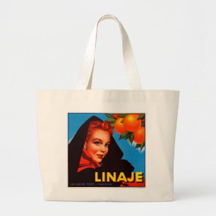 Linaje Citrus Large Tote Bag