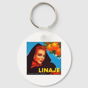 Linaje Valencia Oranges Key Ring