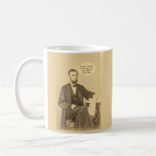 Lincoln Ages or Angels Historic Quote Coffee Mug