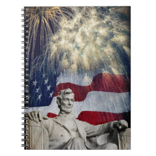 Lincoln and Fireworks Notebook