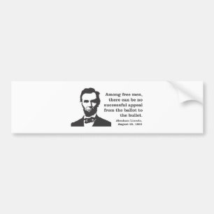 Lincoln Bumper Sticker