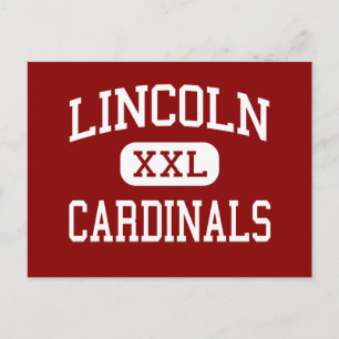 Lincoln - Cardinals - High - Portland Oregon Postcard