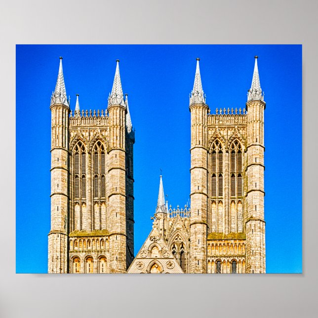 Lincoln Cathedral Poster (Front)