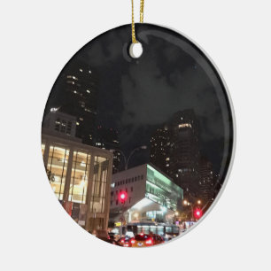 Lincoln Centre New York City NYC Photography Ceramic Ornament