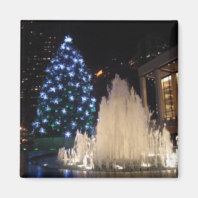 Lincoln Centre's Christmas Tree - magnet (Front)