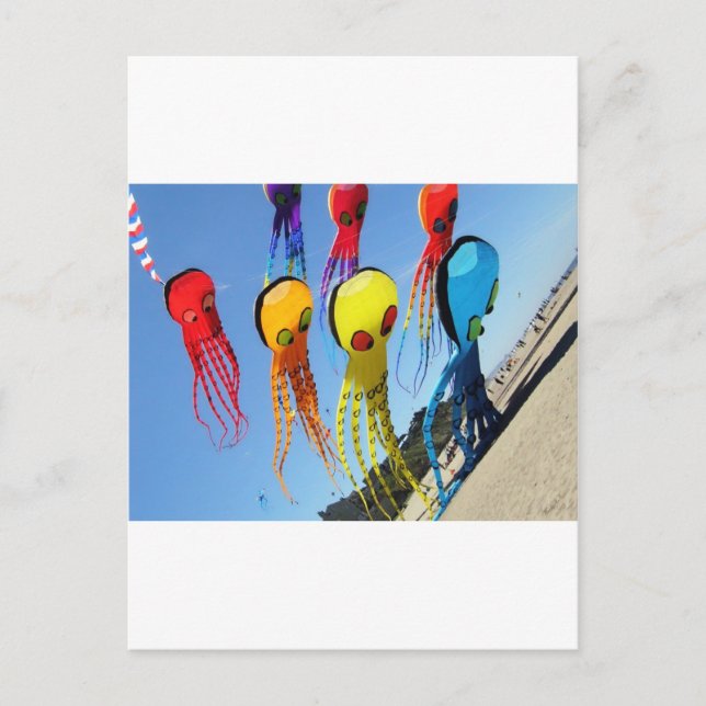 Lincoln City Kite Festival in Lincoln City, OR Postcard (Front)