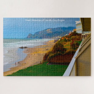Lincoln City Oregon. Jigsaw Puzzle