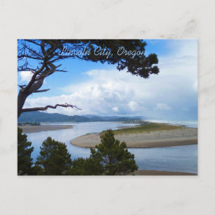Lincoln City, Oregon Postcard