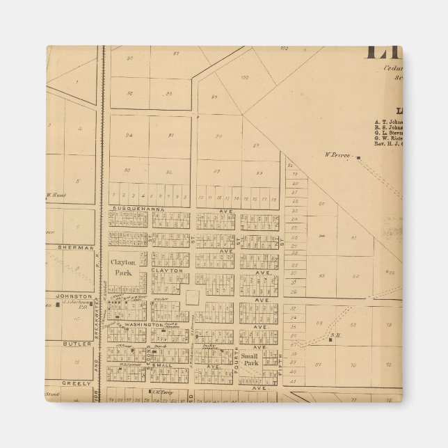 Lincoln Delaware Magnet (Front)