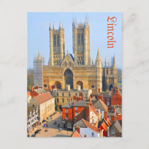 Lincoln, England Postcard