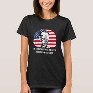 Lincoln Futuristic VR Fictional Quote 3 T-Shirt