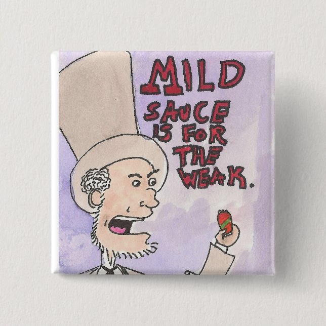 Lincoln is Bold! 15 Cm Square Badge (Front)