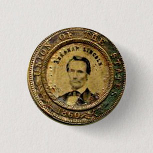Lincoln Medal - Button