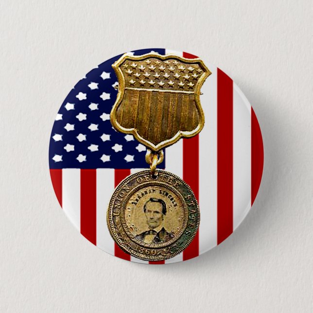 Lincoln Medal - Button (Front)