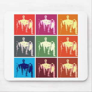 Lincoln Memorial Abstract Mouse Pad