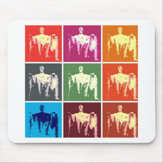 Lincoln Memorial Abstract Mouse Pad