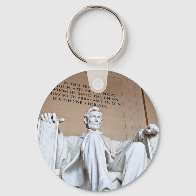 Lincoln Memorial Key Ring (Front)