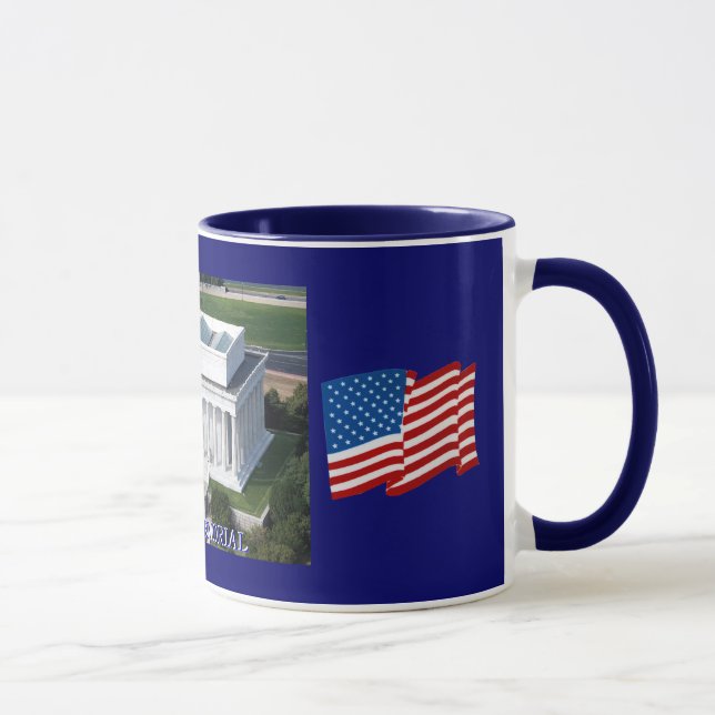 Lincoln Memorial Mug (Right)