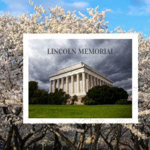 Lincoln Memorial Pillars, National Mall, Memorial Postcard