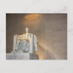 Lincoln Memorial Postcard