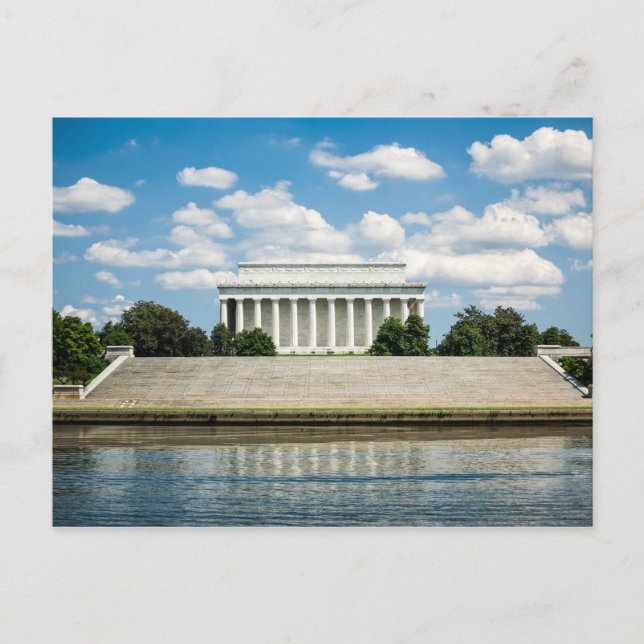 Lincoln Memorial Postcard (Front)