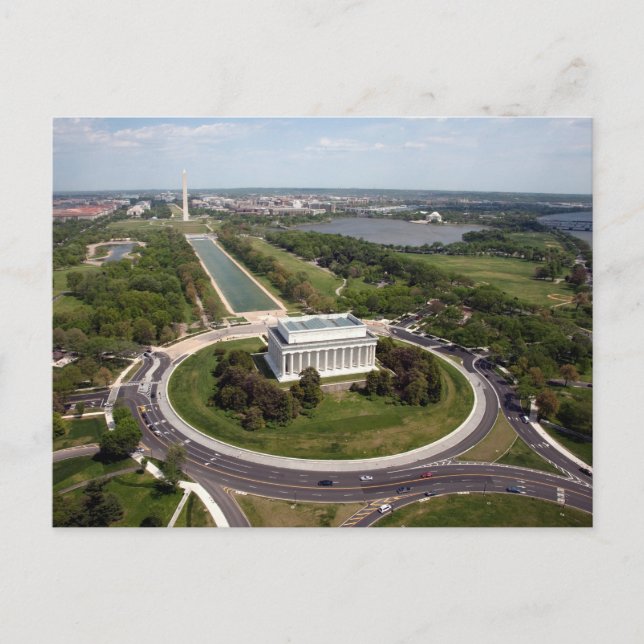 Lincoln Memorial Postcard (Front)