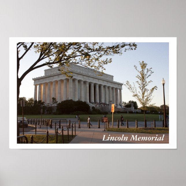 Lincoln Memorial Poster (Front)