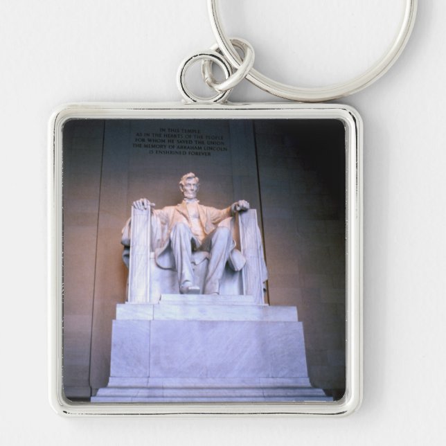 Lincoln Memorial Premium Keychain (Front)