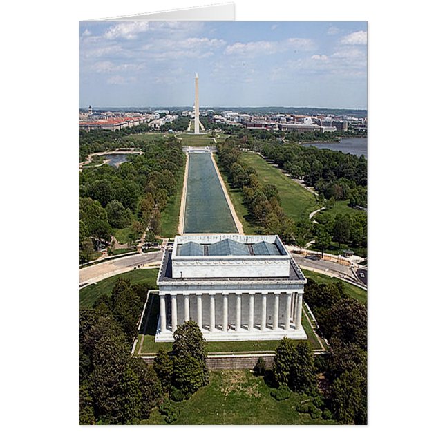 Lincoln Memorial Reflecting Pool Birthday (Front)