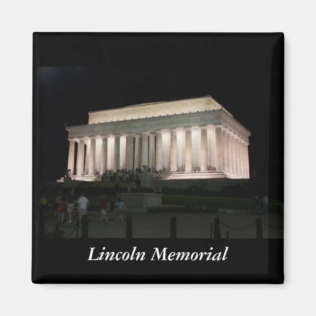 Lincoln Memorial, Washington DC Magnet (Front)