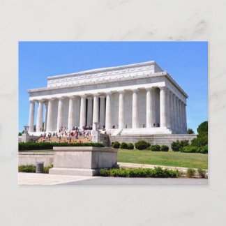 Lincoln Memorial Washington DC Travel Postcard