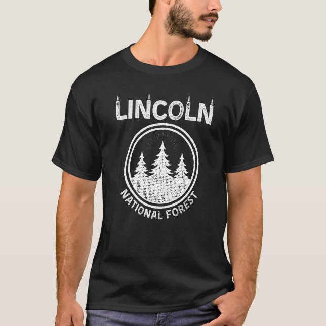 Lincoln National Forest New Mexico T-Shirt (Front)