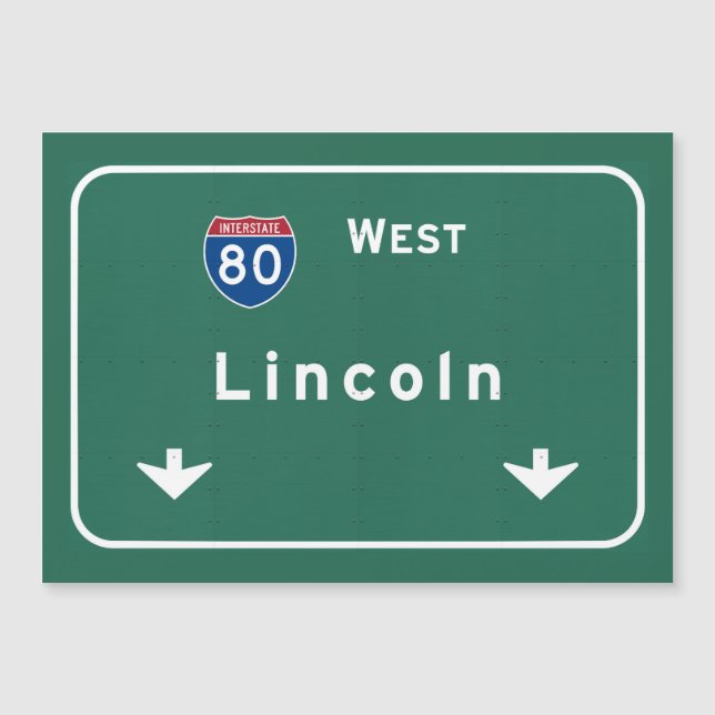 Lincoln Nebraska ne Interstate Highway Freeway : (Front)