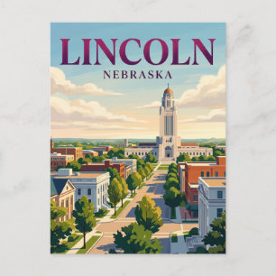 Lincoln, Nebraska Postcard