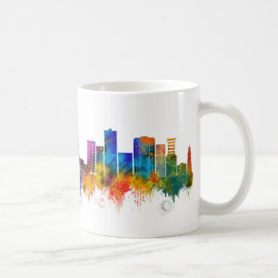 Lincoln Nebraska Skyline Coffee Mug