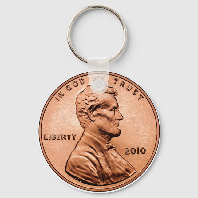 LINCOLN  PENNY KEY RING (Front)