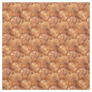 Lincoln penny/pennies copper, one cent, 1919 fabric
