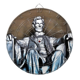 Lincoln Statue Dartboard