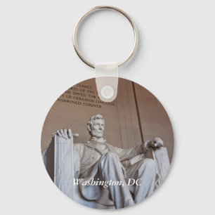 Lincoln Statue Keychain